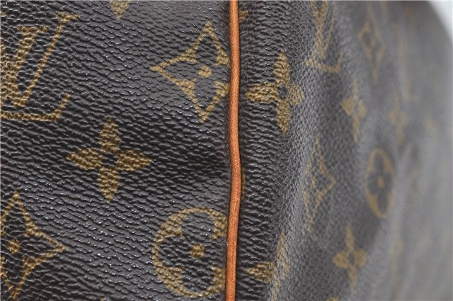 Authentic Louis Vuitton Monogram Speedy 30 Hand Boston Bag M41526 LV 4663D