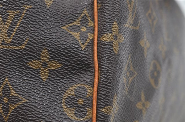 Authentic Louis Vuitton Monogram Speedy 30 Hand Boston Bag M41526 LV 4663D