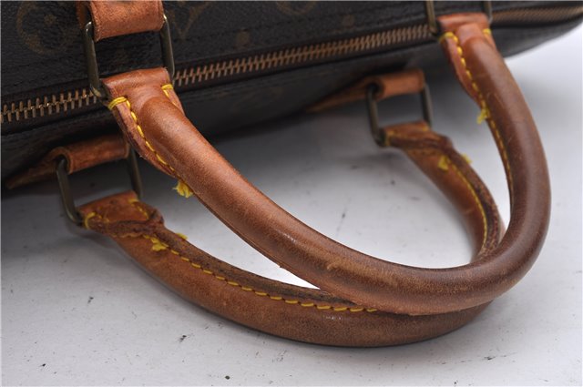 Authentic Louis Vuitton Monogram Speedy 30 Hand Boston Bag M41526 LV 4664D