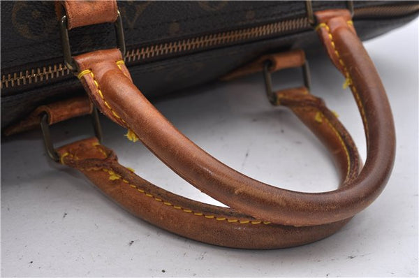 Authentic Louis Vuitton Monogram Speedy 30 Hand Boston Bag M41526 LV 4664D