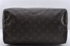 Authentic Louis Vuitton Monogram Speedy 30 Hand Boston Bag M41526 LV 4664D