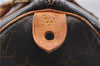 Authentic Louis Vuitton Monogram Speedy 30 Hand Boston Bag M41526 LV 4664D