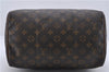 Authentic Louis Vuitton Monogram Speedy 30 Hand Boston Bag M41526 LV 4665D