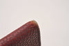 Authentic HERMES Dogon GM Vintage Leather Long Wallet Purse Red 4665I