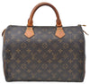 Authentic Louis Vuitton Monogram Speedy 30 Hand Boston Bag M41526 LV 4666D