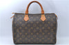 Authentic Louis Vuitton Monogram Speedy 30 Hand Boston Bag M41526 LV 4666D