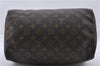 Authentic Louis Vuitton Monogram Speedy 30 Hand Boston Bag M41526 LV 4666D