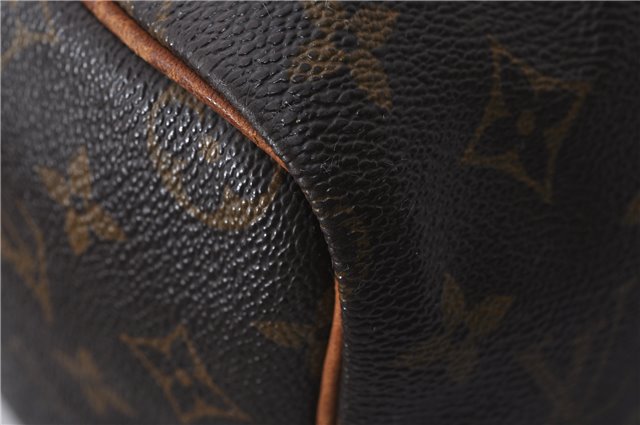 Authentic Louis Vuitton Monogram Speedy 30 Hand Boston Bag M41526 LV 4666D