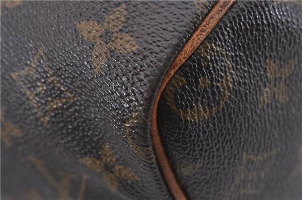 Authentic Louis Vuitton Monogram Speedy 30 Hand Boston Bag M41526 LV 4666D