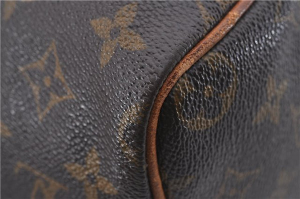 Authentic Louis Vuitton Monogram Speedy 30 Hand Boston Bag M41526 LV 4666D