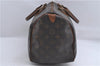 Authentic Louis Vuitton Monogram Speedy 30 Hand Boston Bag M41526 LV Junk 4667D