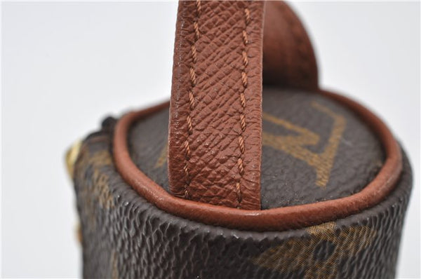 Authentic Louis Vuitton Monogram Etui 3 Golf Ball Case M58249 LV 4667E