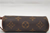 Authentic Louis Vuitton Monogram Etui 3 Golf Ball Case M58249 LV 4667E