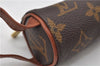 Authentic Louis Vuitton Monogram Etui 3 Golf Ball Case M58249 LV 4667E