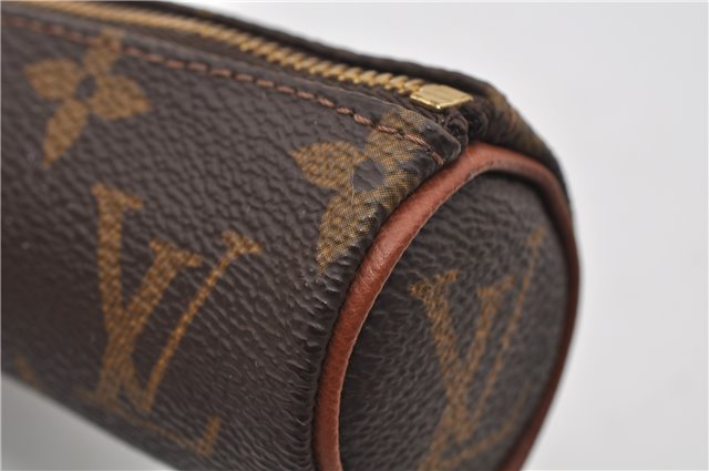 Authentic Louis Vuitton Monogram Etui 3 Golf Ball Case M58249 LV 4667E