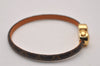 Authentic Louis Vuitton Monogram Bracelet Historic Mini M6407F LV 4667I