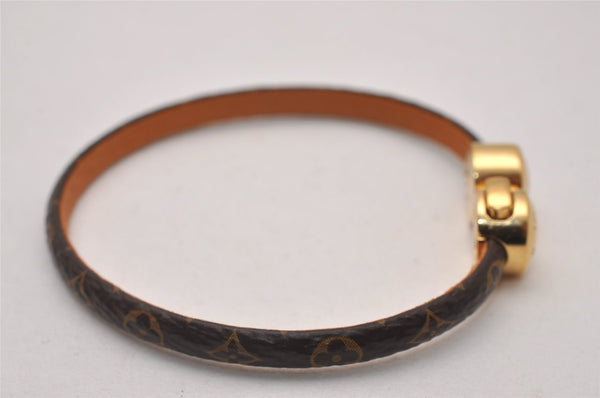 Authentic Louis Vuitton Monogram Bracelet Historic Mini M6407F LV 4667I