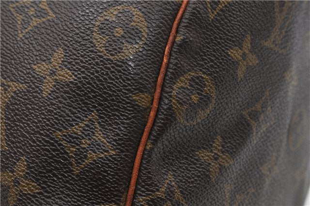 Authentic Louis Vuitton Monogram Speedy 35 Hand Boston Bag M41524 LV 4669D