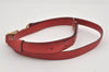 Authentic Louis Vuitton Leather Shoulder Strap Red 40.4-47.2" LV 4671I