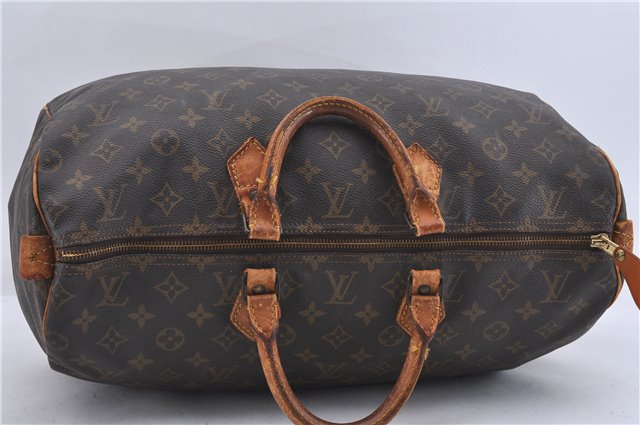 Authentic Louis Vuitton Monogram Speedy 40 Hand Boston Bag M41522 LV 4672D