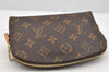 Authentic Louis Vuitton Monogram Pochette Cosmetic Pouch M47515 LV 4672I