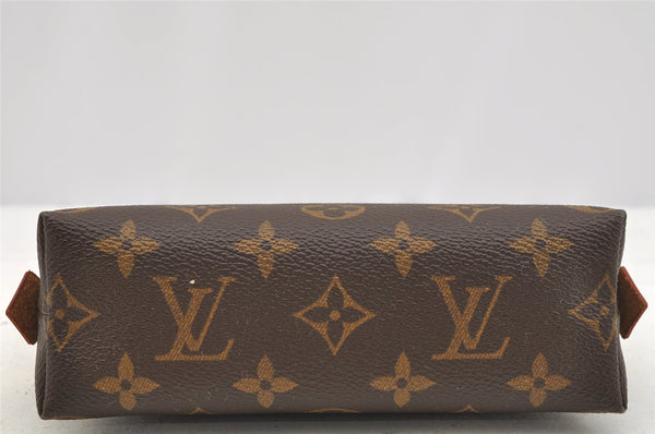 Authentic Louis Vuitton Monogram Pochette Cosmetic Pouch M47515 LV 4672I