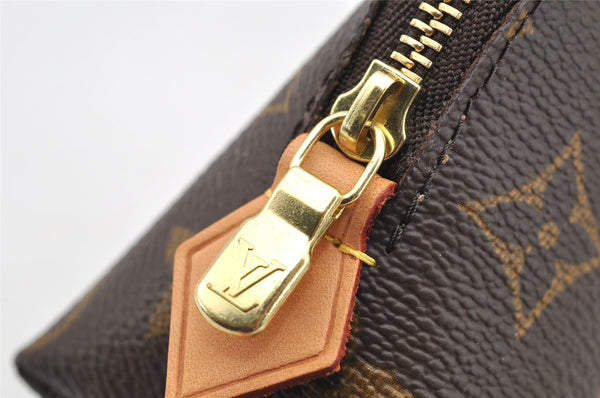 Authentic Louis Vuitton Monogram Pochette Cosmetic Pouch M47515 LV 4672I