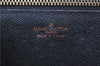 Authentic LOUIS VUITTON Epi Arts Deco Clutch Bag Blue M52635 LV 4673C
