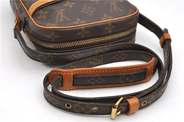 Authentic Louis Vuitton Monogram Danube Shoulder Cross Body Bag M45266 LV 4674D