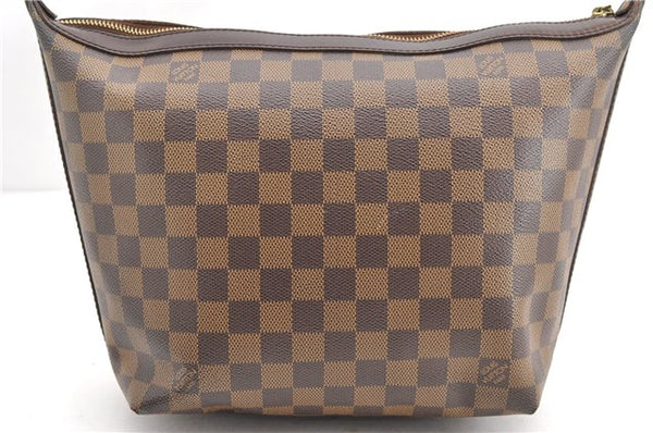Authentic Louis Vuitton Damier Illovo MM Shoulder Hand Bag Purse N51995 LV 4674F