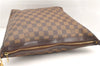 Authentic Louis Vuitton Damier Illovo MM Shoulder Hand Bag Purse N51995 LV 4674F