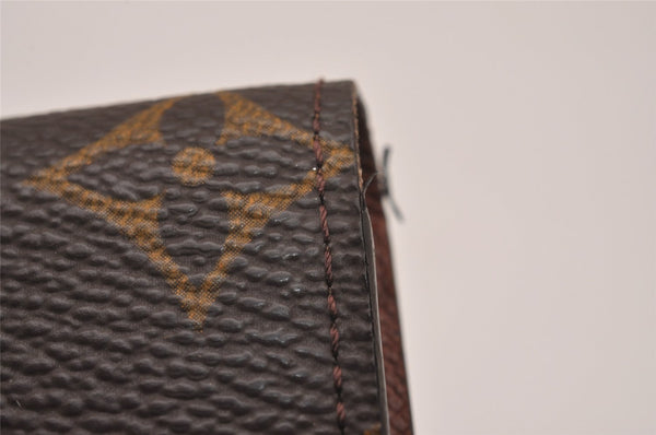 Authentic Louis Vuitton Monogram Vintage Note Book Address Book Cover LV 4674I