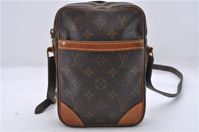 Authentic Louis Vuitton Monogram Danube Shoulder Cross Body Bag M45266 LV 4675D