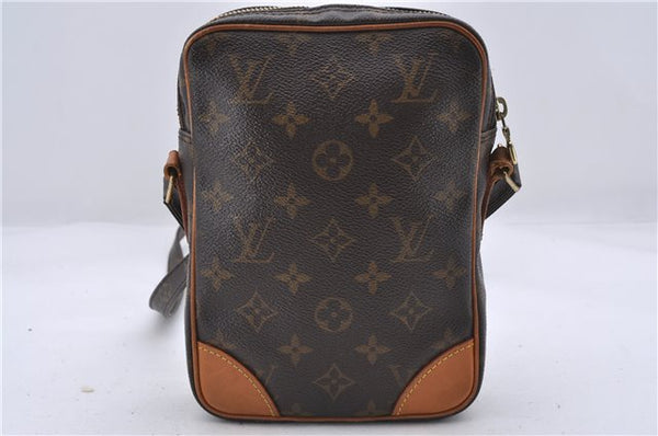 Authentic Louis Vuitton Monogram Danube Shoulder Cross Body Bag M45266 LV 4675D