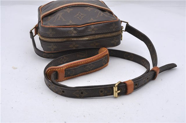 Authentic Louis Vuitton Monogram Danube Shoulder Cross Body Bag M45266 LV 4675D