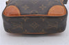 Authentic Louis Vuitton Monogram Danube Shoulder Cross Body Bag M45266 LV 4675D