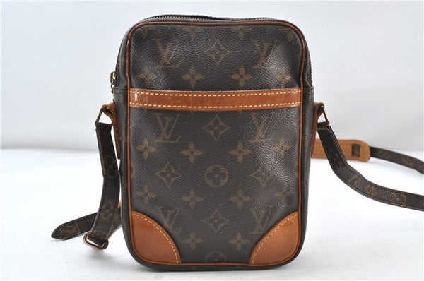 Authentic Louis Vuitton Monogram Danube Shoulder Cross Body Bag M45266 LV 4676D