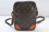 Authentic Louis Vuitton Monogram Danube Shoulder Cross Body Bag M45266 LV 4676D