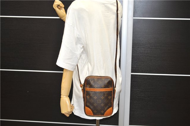 Authentic Louis Vuitton Monogram Danube Shoulder Cross Body Bag M45266 LV 4676D