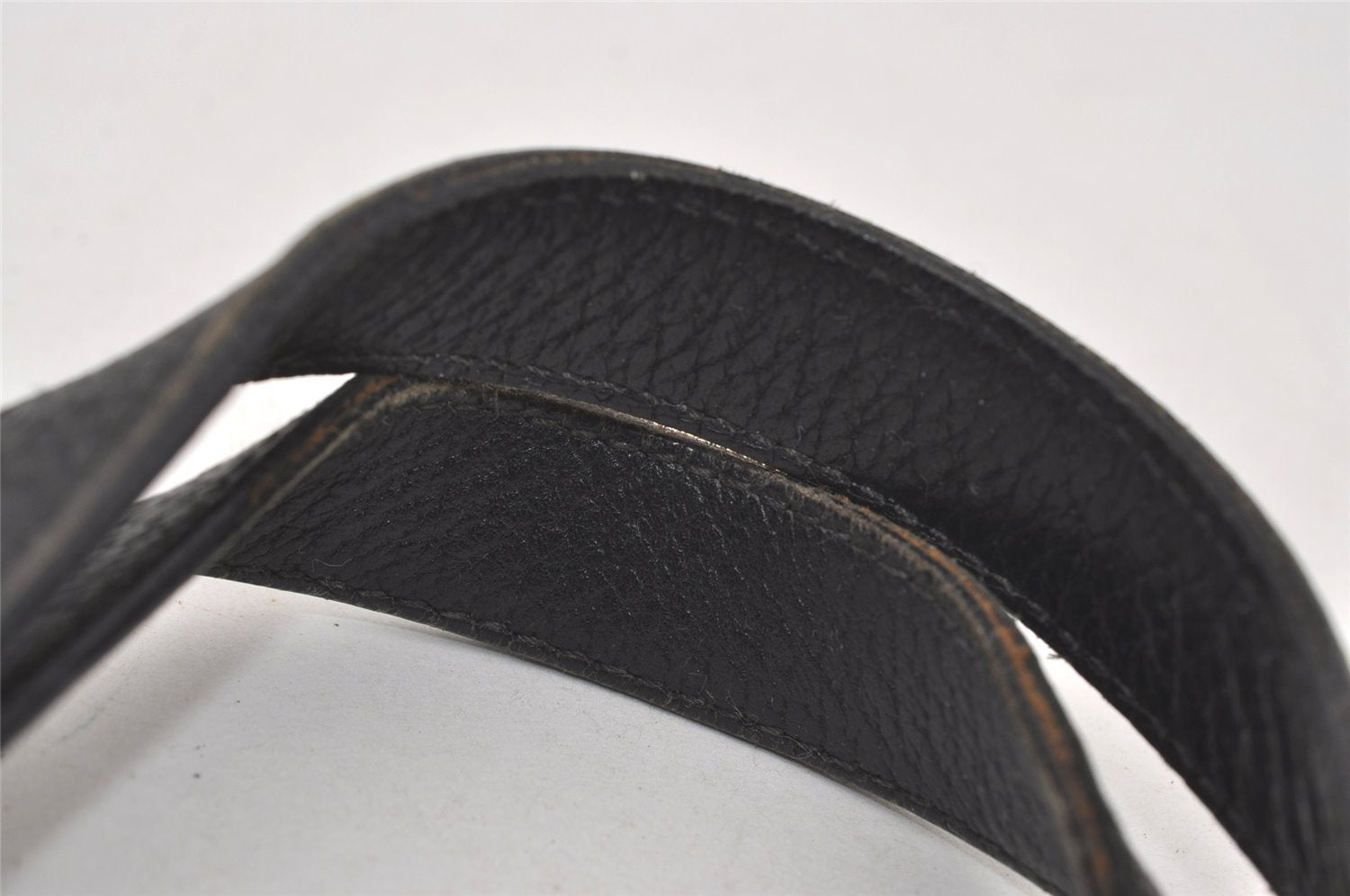 Authentic GUCCI Abbey Shoulder Tote Bag GG Canvas Leather 141472 Black 4676I