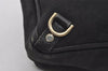 Authentic GUCCI Abbey Shoulder Tote Bag GG Canvas Leather 141472 Black 4676I