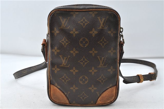 Authentic Louis Vuitton Monogram Danube Shoulder Cross Body Bag M45266 LV 4677D