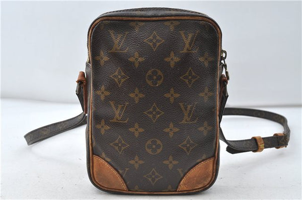 Authentic Louis Vuitton Monogram Danube Shoulder Cross Body Bag M45266 LV 4677D