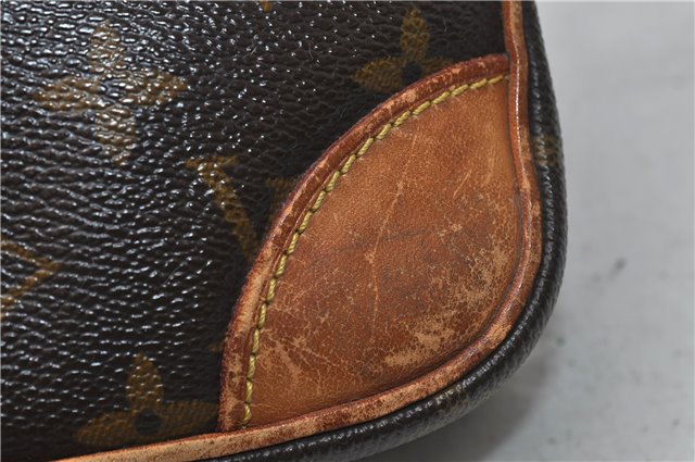 Authentic Louis Vuitton Monogram Danube Shoulder Cross Body Bag M45266 LV 4677D