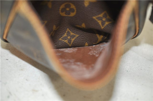 Authentic Louis Vuitton Monogram Danube Shoulder Cross Body Bag M45266 LV 4677D