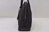 Authentic PRADA Vintage Tweed Leather Shoulder Tote Bag Black 4677I