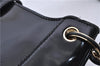 Authentic GUCCI Hand Bag Purse Leather 0050817 Black 4678C