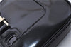 Authentic GUCCI Hand Bag Purse Leather 0050817 Black 4678C