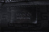 Authentic GUCCI Hand Bag Purse Leather 0050817 Black 4678C