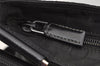 Authentic PRADA TESSUTO SAFFI Nylon Leather Shoulder Bag VA0053 Black 4678I